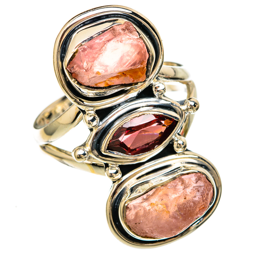Rose Quartz Rings handcrafted by Ana Silver Co - RING104271 - Photo 2