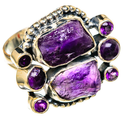 Amethyst Rings handcrafted by Ana Silver Co - RING104274 - Photo 2