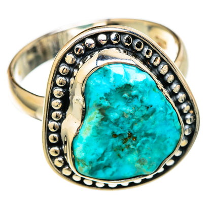 Chrysocolla Rings handcrafted by Ana Silver Co - RING104280 - Photo 2