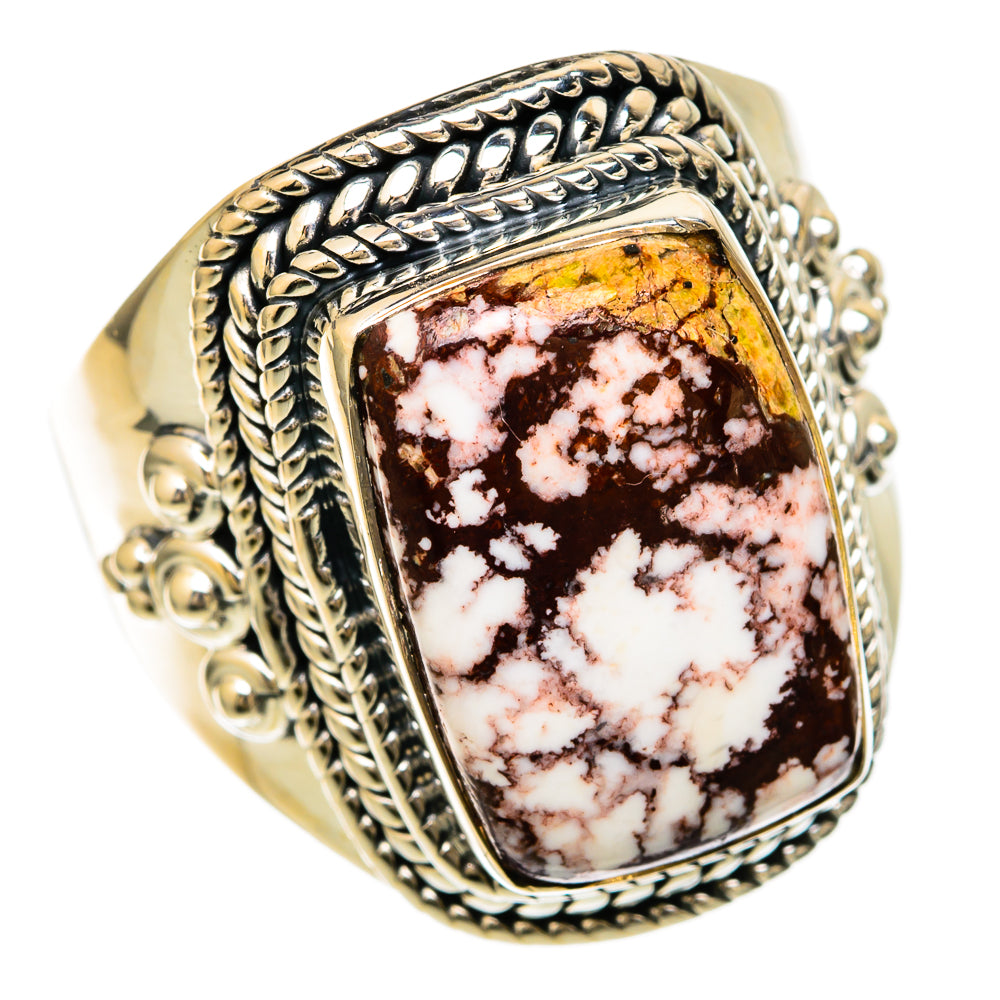 Wild Horse Jasper Rings handcrafted by Ana Silver Co - RING104290 - Photo 2