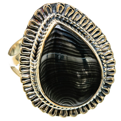 Psilomelane Rings handcrafted by Ana Silver Co - RING104294 - Photo 2