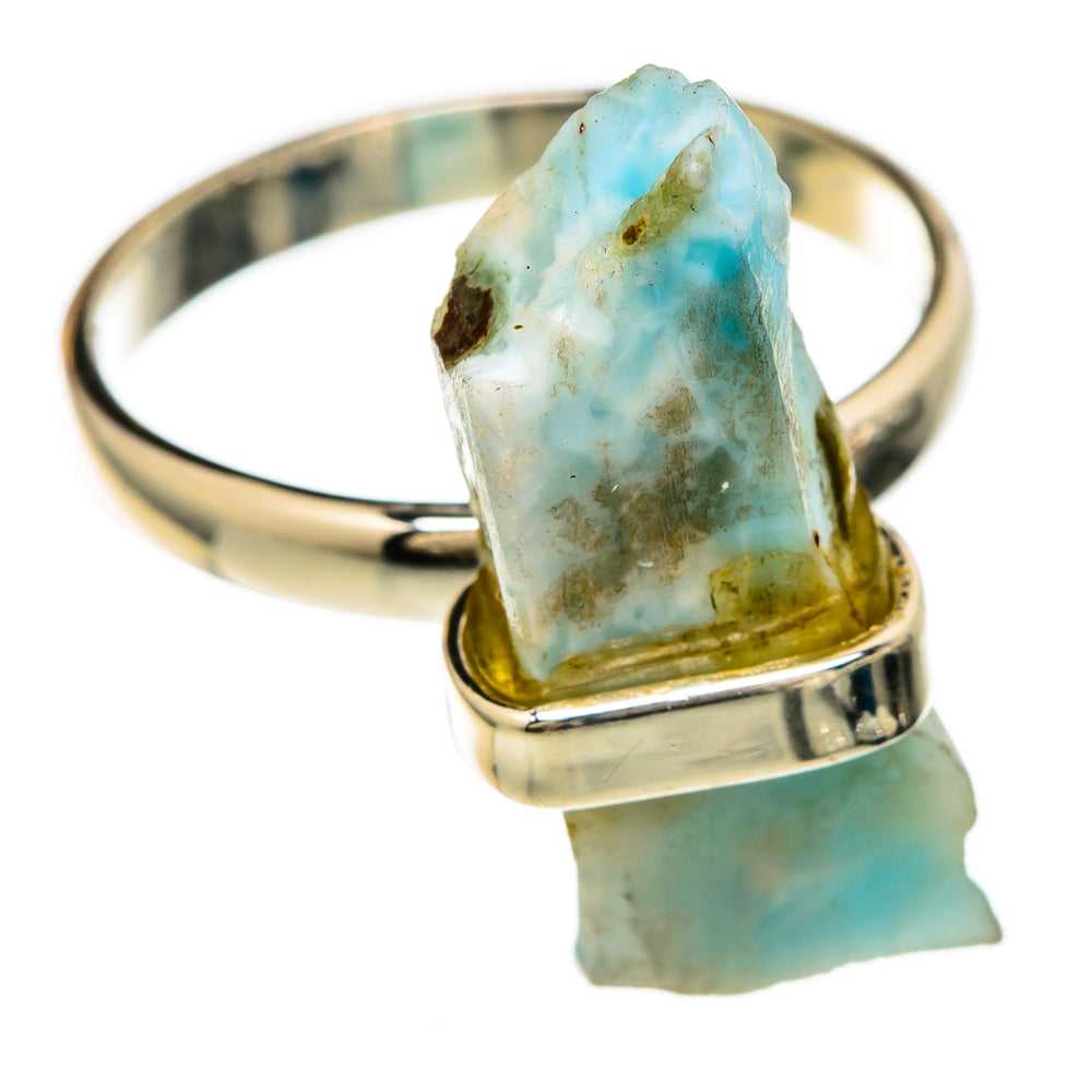 Larimar Rings handcrafted by Ana Silver Co - RING104297 - Photo 2