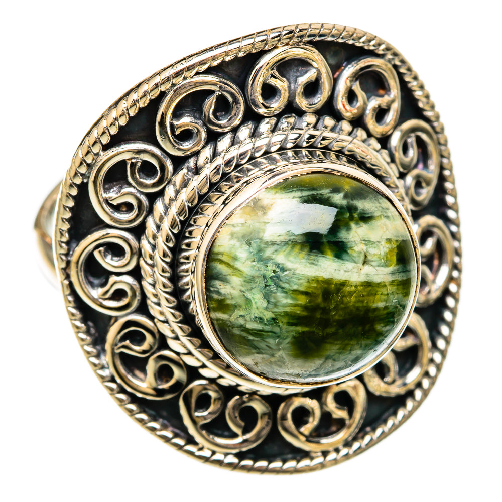 Ocean Jasper Rings handcrafted by Ana Silver Co - RING104302 - Photo 2