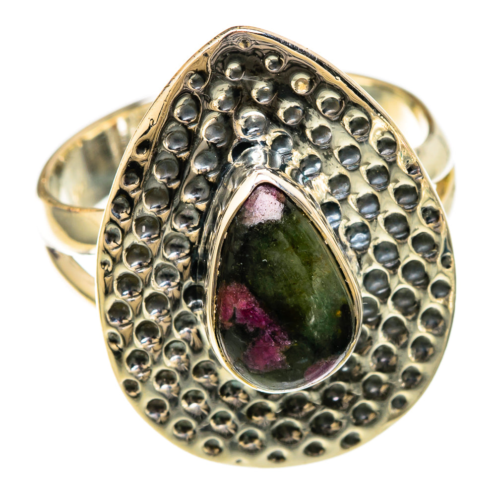 Russian Eudialyte Rings handcrafted by Ana Silver Co - RING104304 - Photo 2
