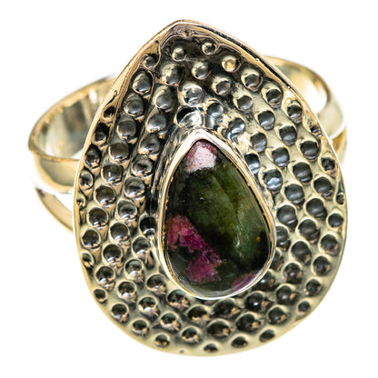Russian Eudialyte Rings handcrafted by Ana Silver Co - RING104304 - Photo 2