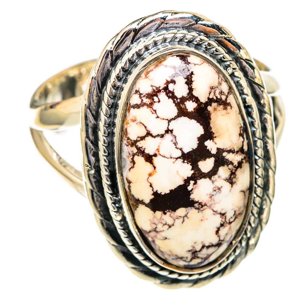 Wild Horse Jasper Rings handcrafted by Ana Silver Co - RING104323 - Photo 2