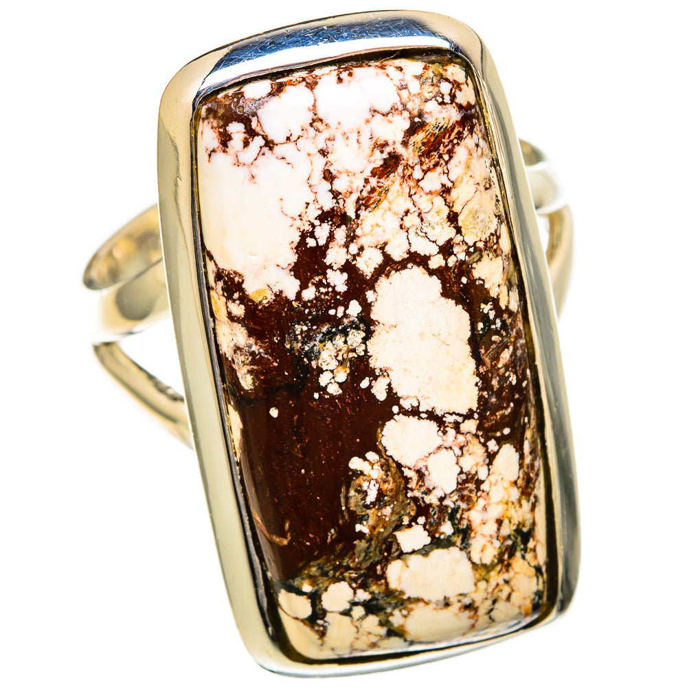 Wild Horse Jasper Rings handcrafted by Ana Silver Co - RING104324 - Photo 2