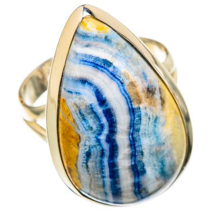 Blue Scheelite Rings handcrafted by Ana Silver Co - RING104345 - Photo 2