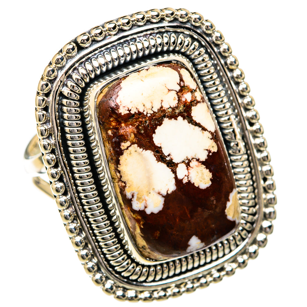 Wild Horse Jasper Rings handcrafted by Ana Silver Co - RING104356 - Photo 2
