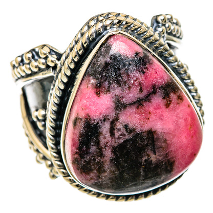 Rhodonite Rings handcrafted by Ana Silver Co - RING104362 - Photo 2