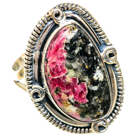 Russian Eudialyte Rings handcrafted by Ana Silver Co - RING104364 - Photo 2