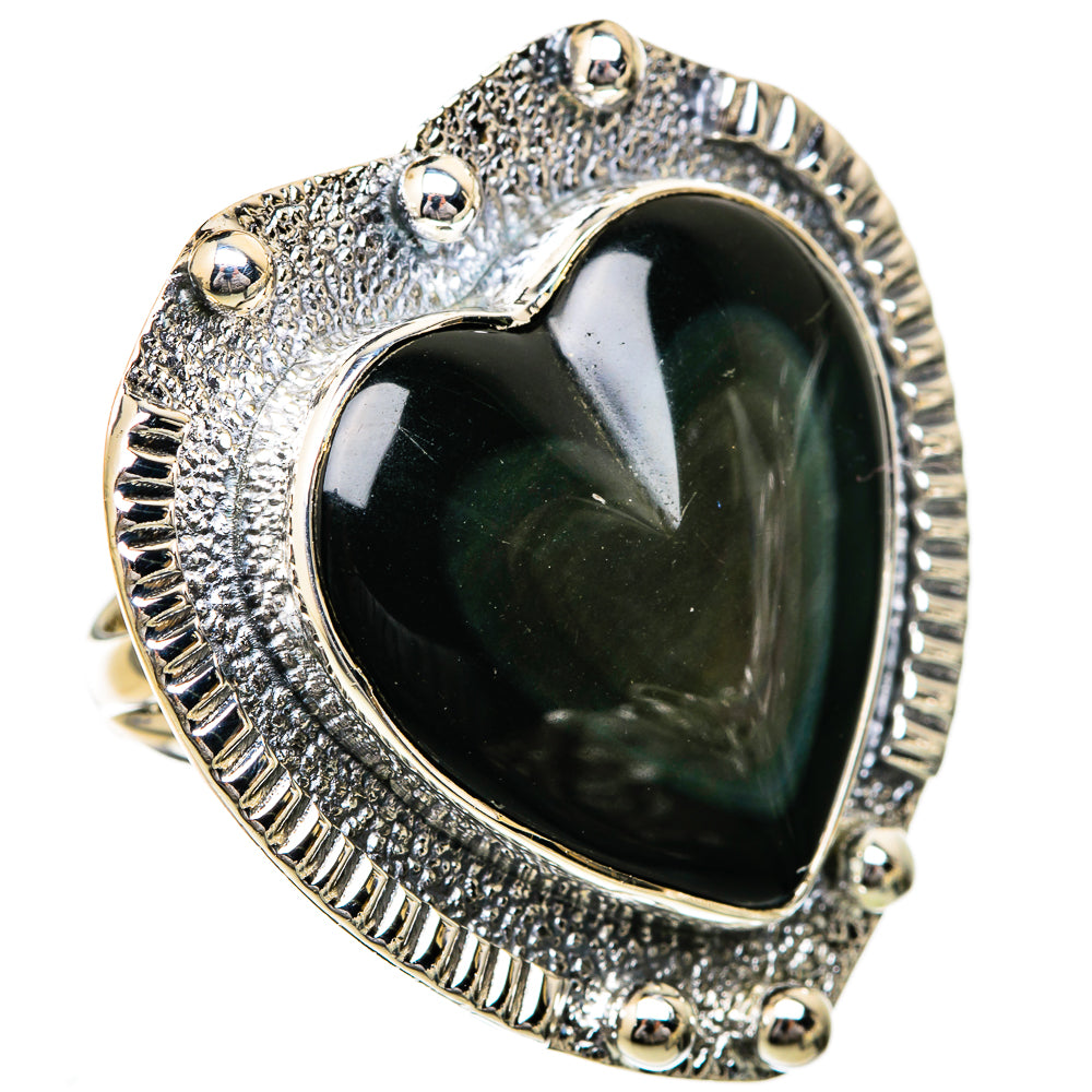 Black Onyx Rings handcrafted by Ana Silver Co - RING104368 - Photo 2