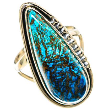 Shattuckite Rings handcrafted by Ana Silver Co - RING104378 - Photo 2