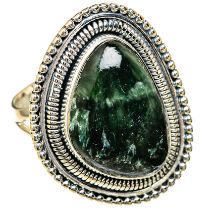 Seraphinite Rings handcrafted by Ana Silver Co - RING104384 - Photo 2