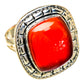 Red Onyx Rings handcrafted by Ana Silver Co - RING104396 - Photo 2