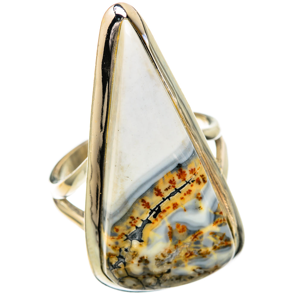 Ocean Jasper Rings handcrafted by Ana Silver Co - RING104410 - Photo 2