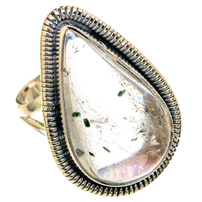 Tourmalinated Quartz Rings handcrafted by Ana Silver Co - RING104411 - Photo 2