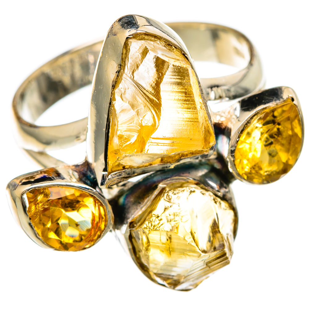 Citrine Rings handcrafted by Ana Silver Co - RING104425 - Photo 2