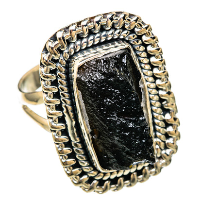 Tektite Rings handcrafted by Ana Silver Co - RING104432 - Photo 2