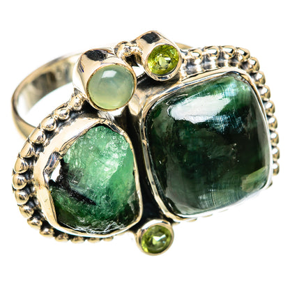 Seraphinite Rings handcrafted by Ana Silver Co - RING104446 - Photo 2