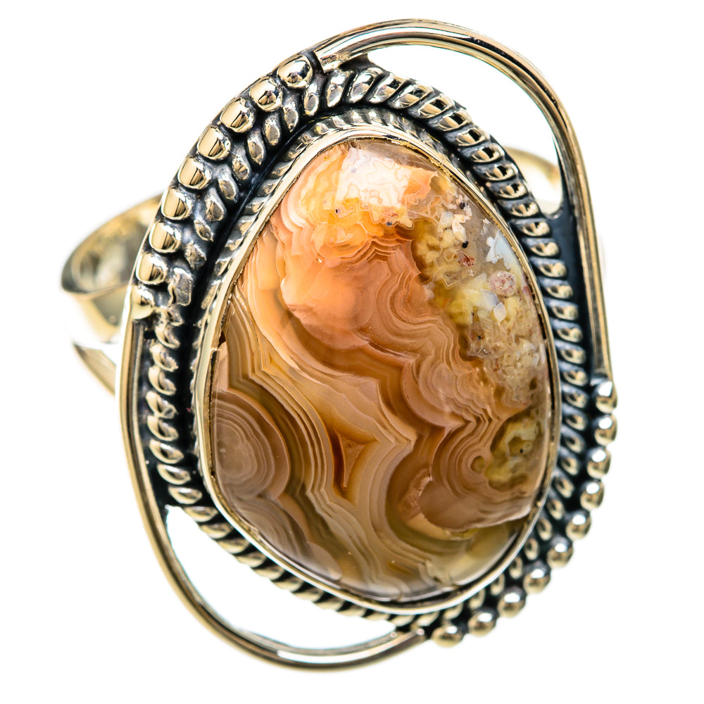 Ocean Jasper Rings handcrafted by Ana Silver Co - RING104449 - Photo 2