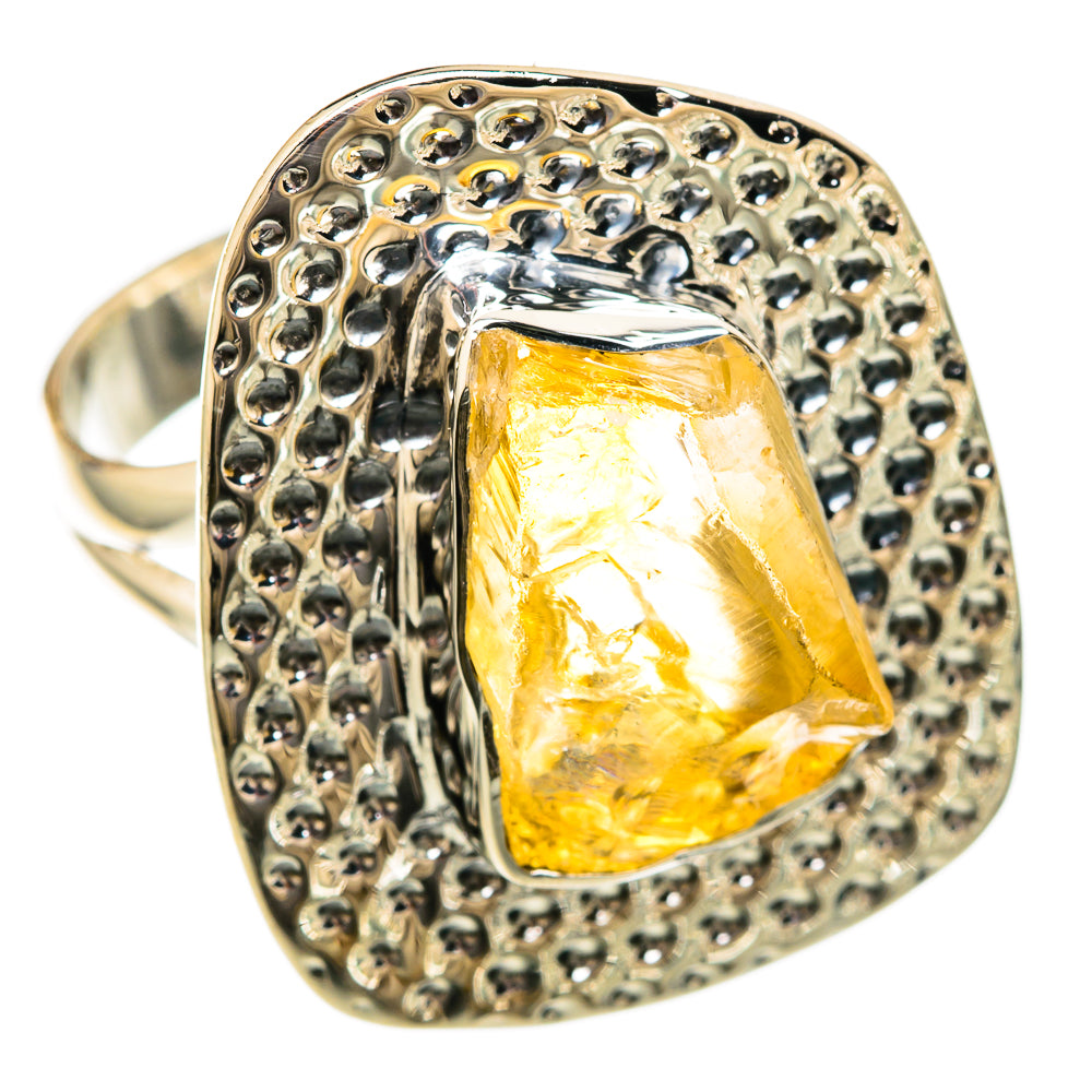 Citrine Rings handcrafted by Ana Silver Co - RING104451 - Photo 2