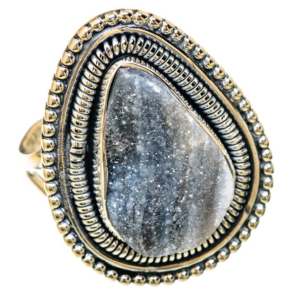 Desert Druzy Rings handcrafted by Ana Silver Co - RING104463 - Photo 2