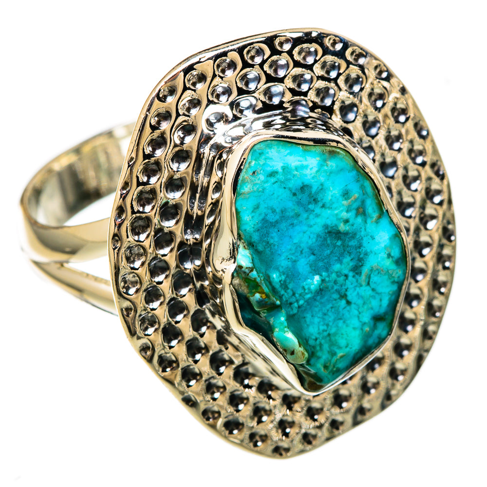 Turquoise Rings handcrafted by Ana Silver Co - RING104467 - Photo 2