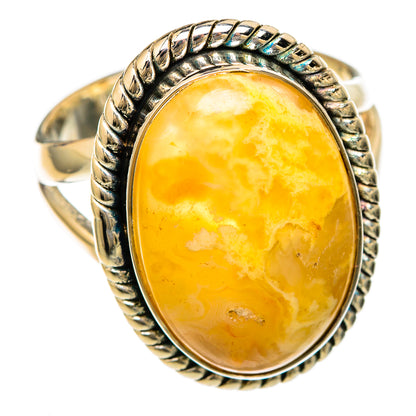 Plume Agate Rings handcrafted by Ana Silver Co - RING104473 - Photo 2