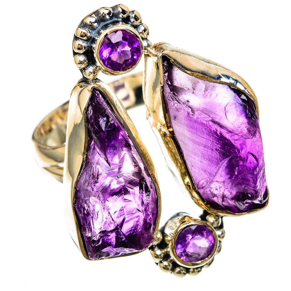 Amethyst Rings handcrafted by Ana Silver Co - RING104478 - Photo 2