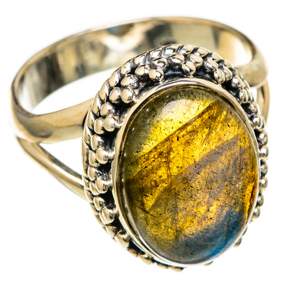 Labradorite Rings handcrafted by Ana Silver Co - RING104505 - Photo 2