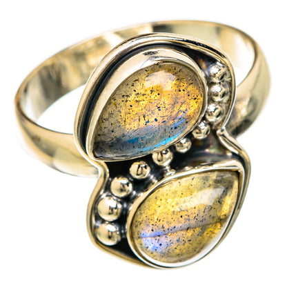 Labradorite Rings handcrafted by Ana Silver Co - RING104507 - Photo 2