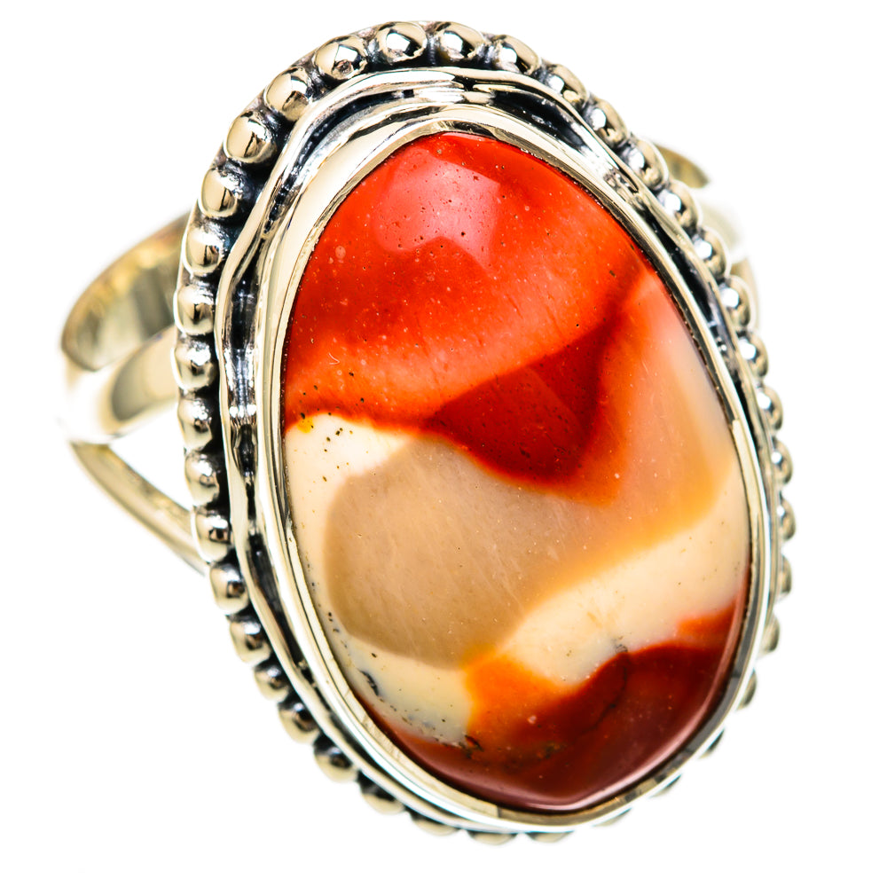 Mookaite Rings handcrafted by Ana Silver Co - RING104513 - Photo 2