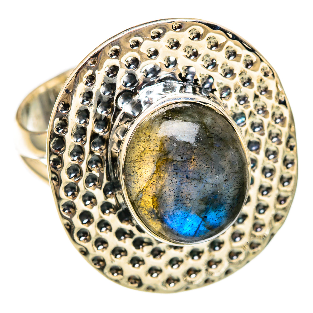 Labradorite Rings handcrafted by Ana Silver Co - RING104524 - Photo 2