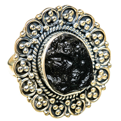 Tektite Rings handcrafted by Ana Silver Co - RING104533 - Photo 2