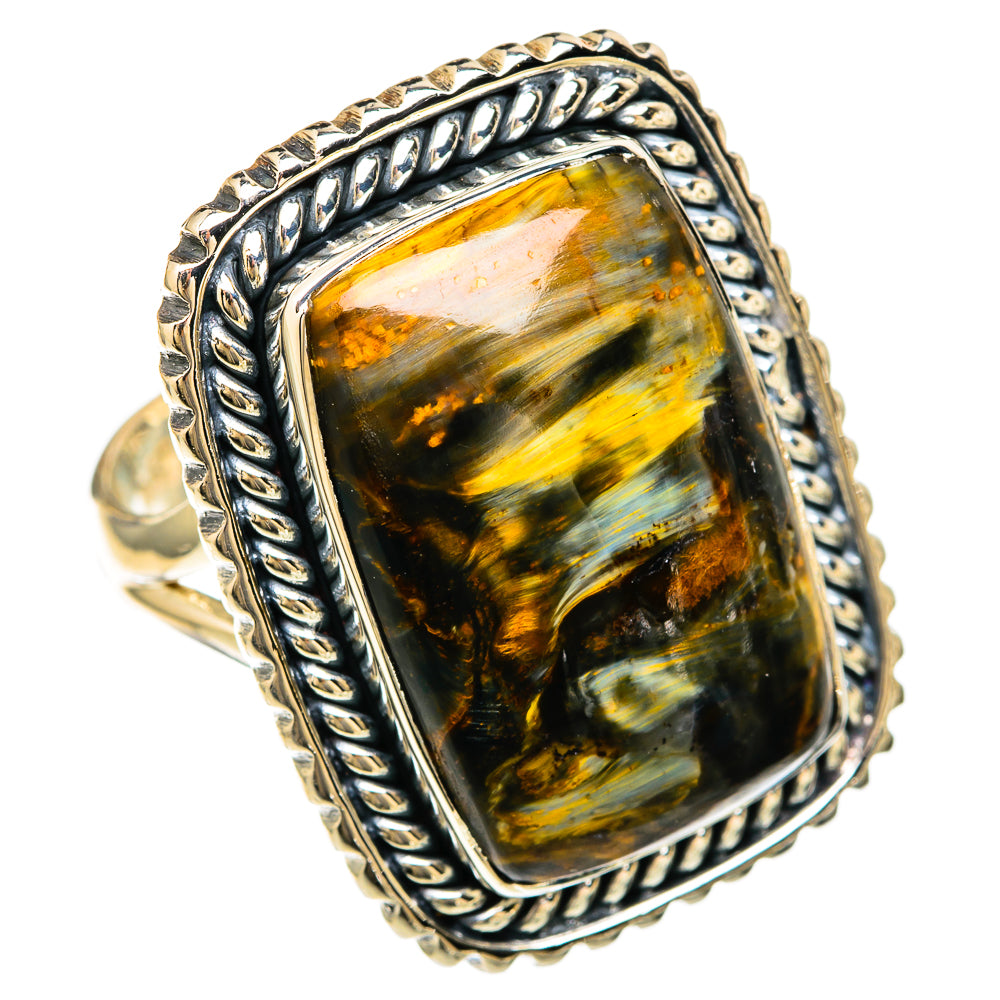Pietersite Rings handcrafted by Ana Silver Co - RING104535 - Photo 2
