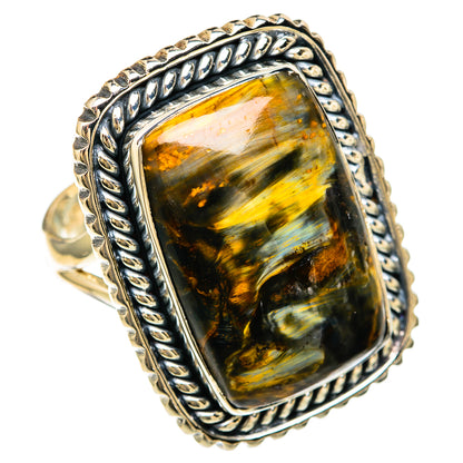 Pietersite Rings handcrafted by Ana Silver Co - RING104535 - Photo 2