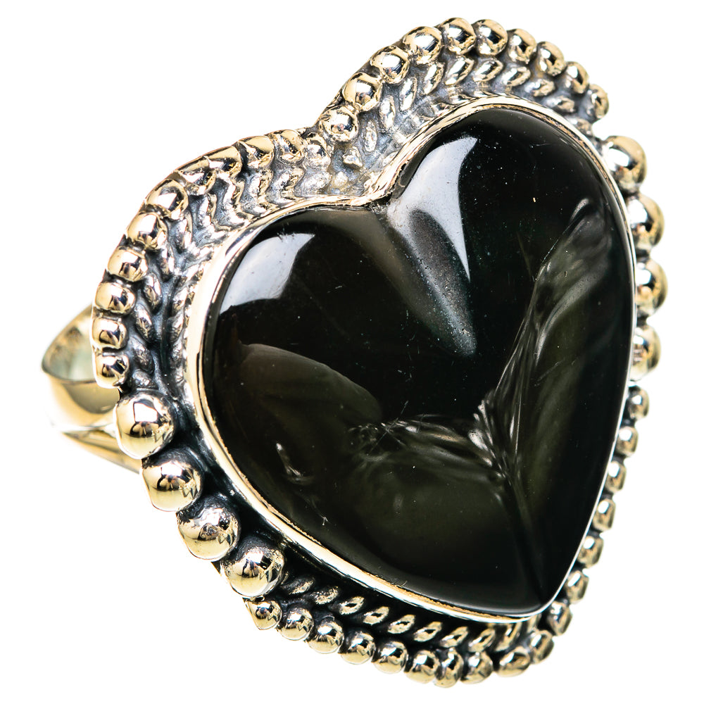 Star Diopside Rings handcrafted by Ana Silver Co - RING104537 - Photo 2