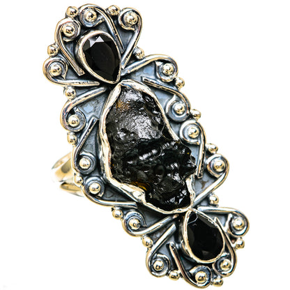 Tektite Rings handcrafted by Ana Silver Co - RING104538 - Photo 2