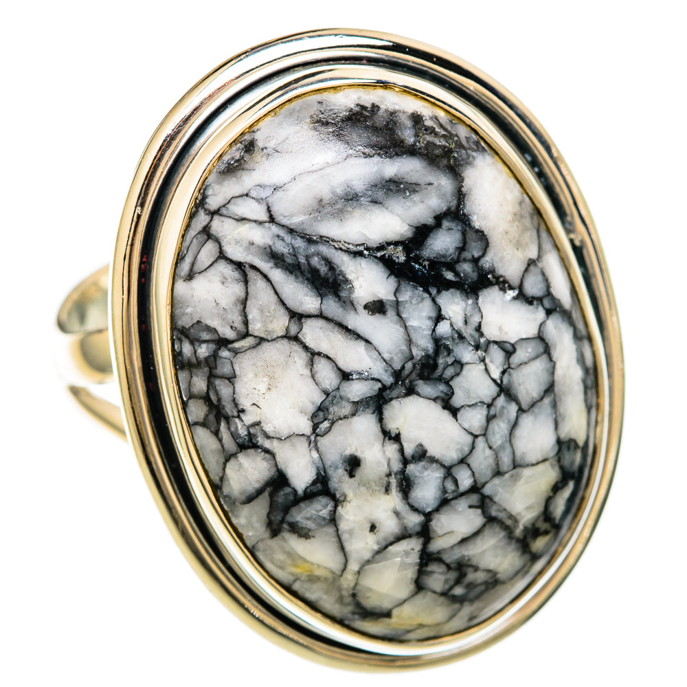 Pinolith Jasper Rings handcrafted by Ana Silver Co - RING104540 - Photo 2