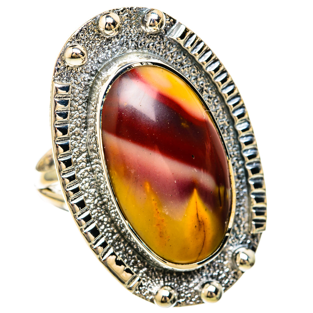 Mookaite Rings handcrafted by Ana Silver Co - RING104566 - Photo 2