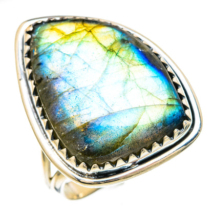 Labradorite Rings handcrafted by Ana Silver Co - RING104586 - Photo 2