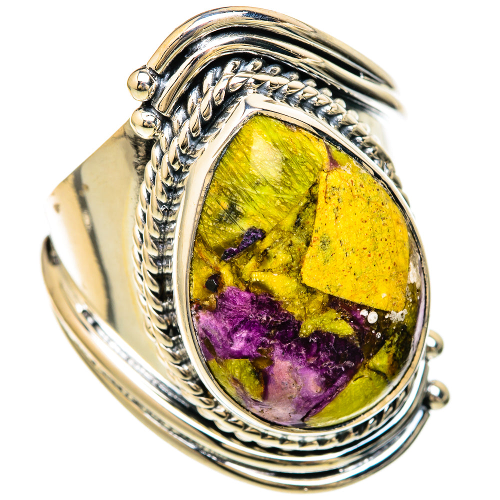 Atlantisite Rings handcrafted by Ana Silver Co - RING104587 - Photo 2