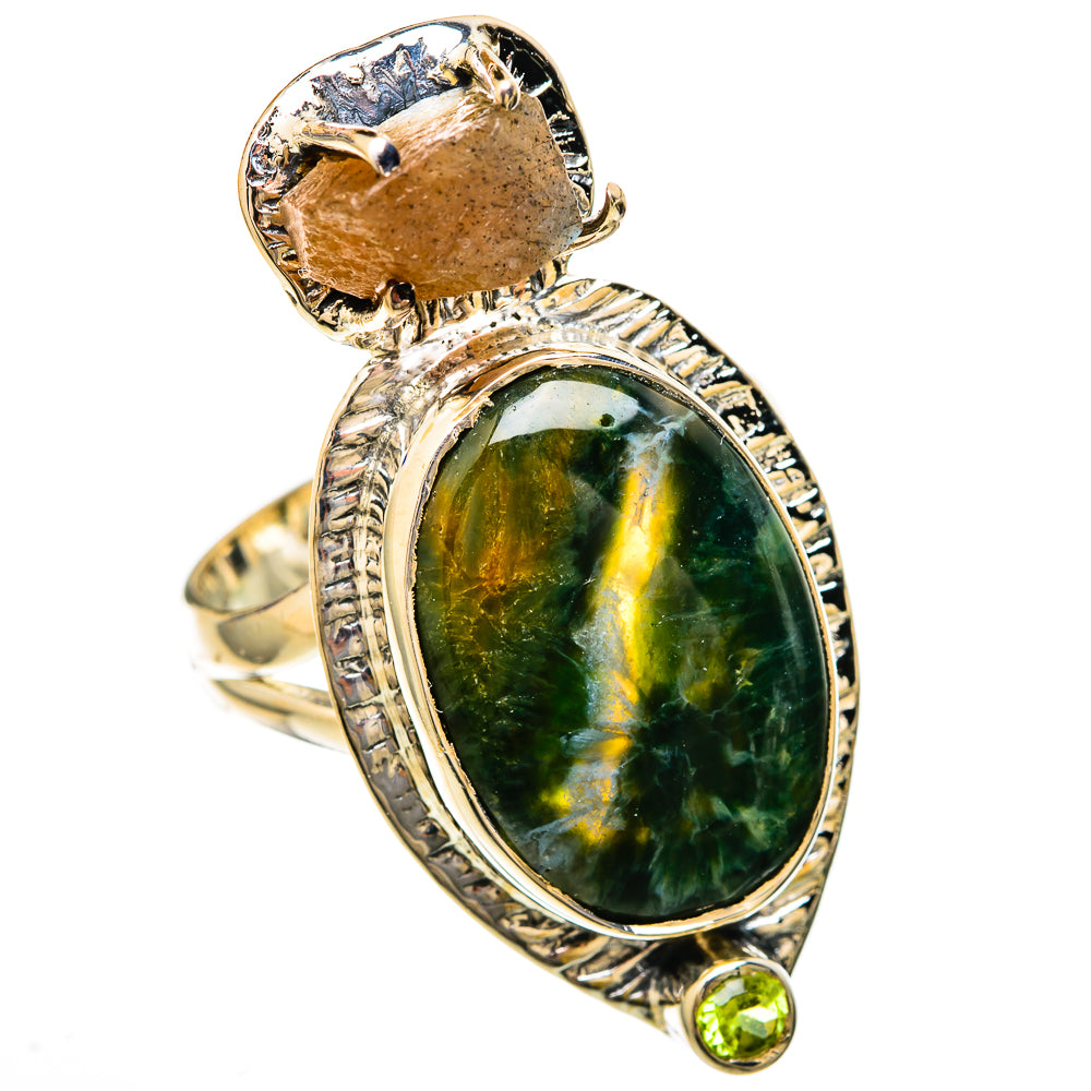 Ocean Jasper Rings handcrafted by Ana Silver Co - RING104598 - Photo 2