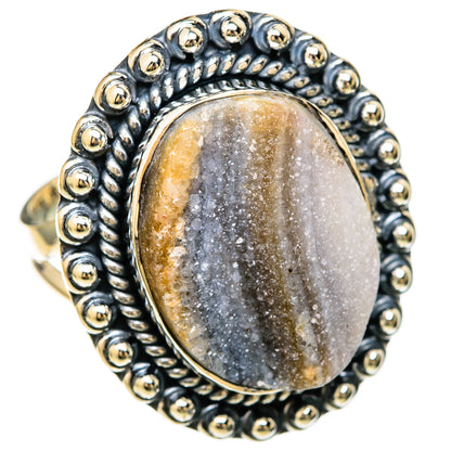 Desert Druzy Rings handcrafted by Ana Silver Co - RING104614 - Photo 2