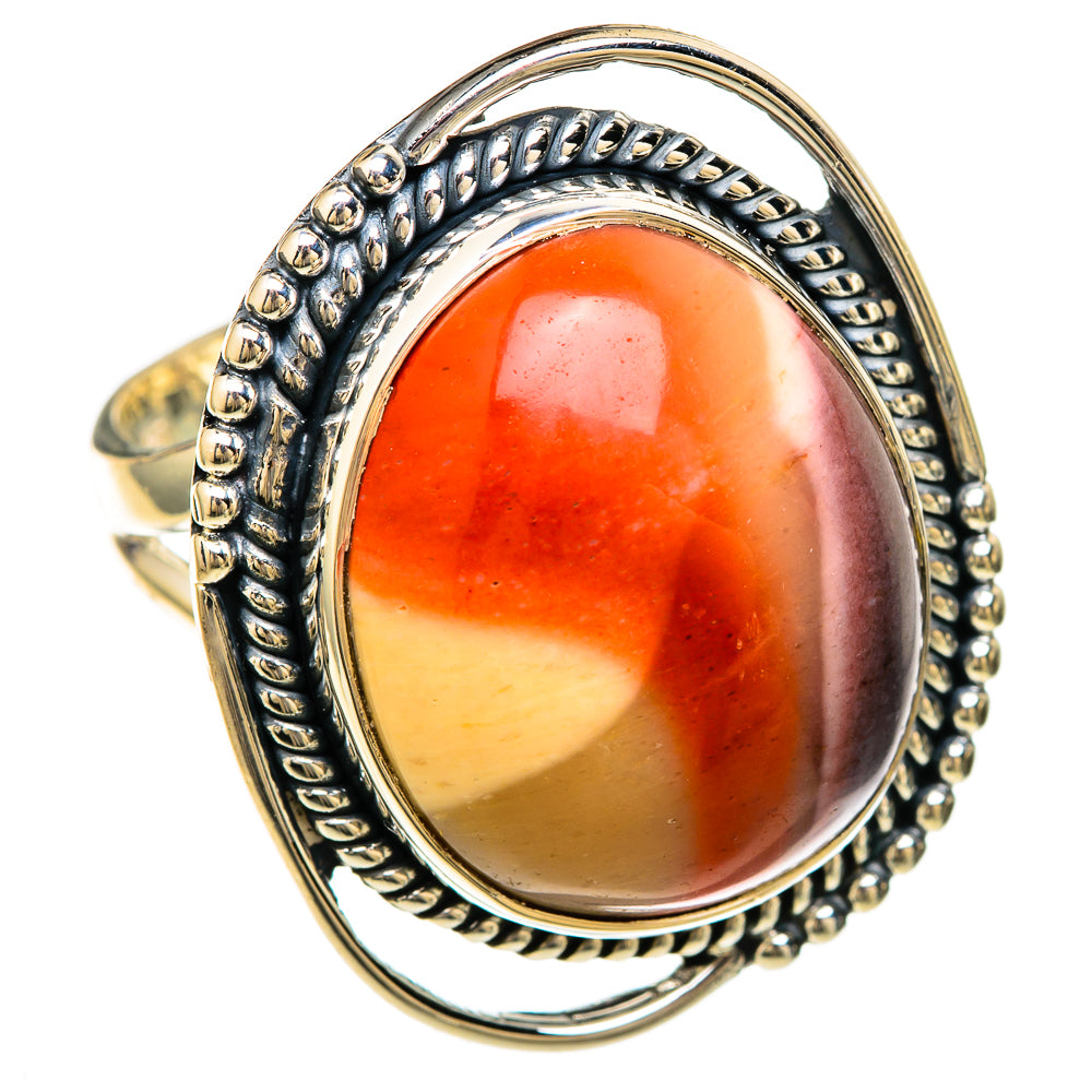 Mookaite Rings handcrafted by Ana Silver Co - RING104622 - Photo 2