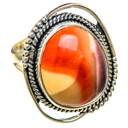 Mookaite Rings handcrafted by Ana Silver Co - RING104622 - Photo 2