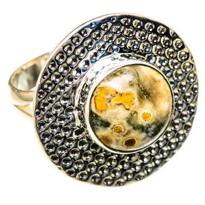 Ocean Jasper Rings handcrafted by Ana Silver Co - RING104633 - Photo 2