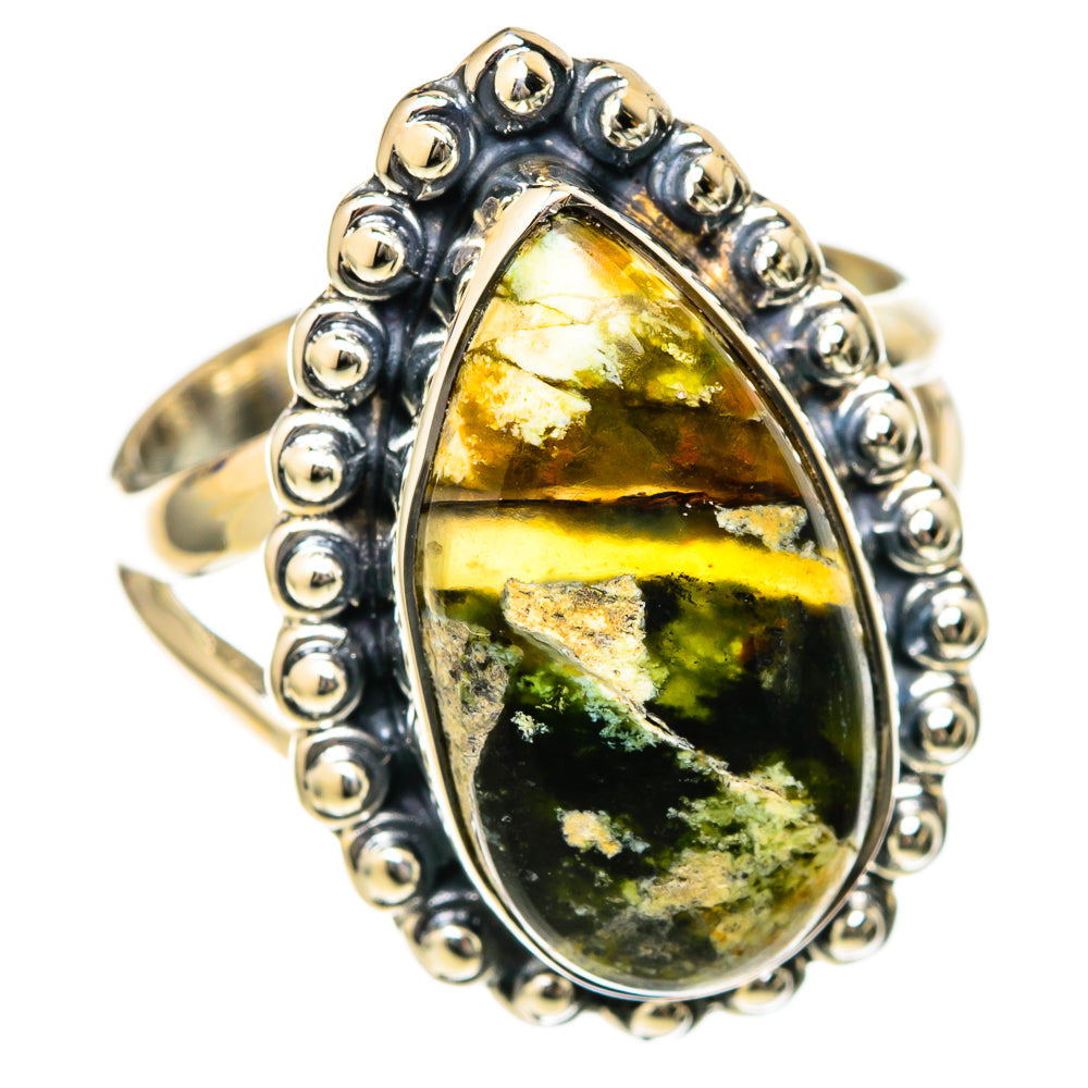 Rainforest Opal Rings handcrafted by Ana Silver Co - RING104635 - Photo 2