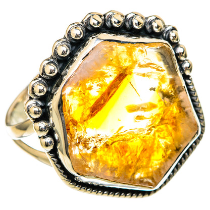 Citrine Rings handcrafted by Ana Silver Co - RING104641 - Photo 2